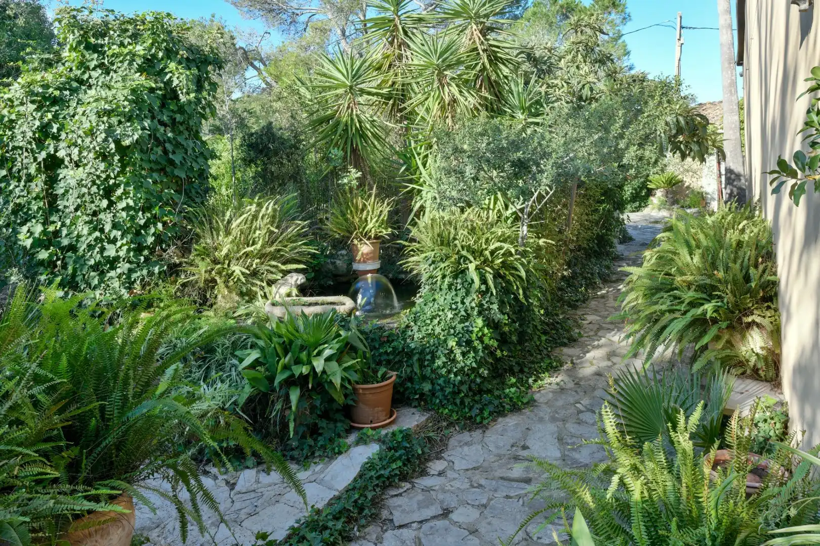 Jardín de Finca rústica en venta en Inca con Aire acondicionado, Jardín privado y Terraza