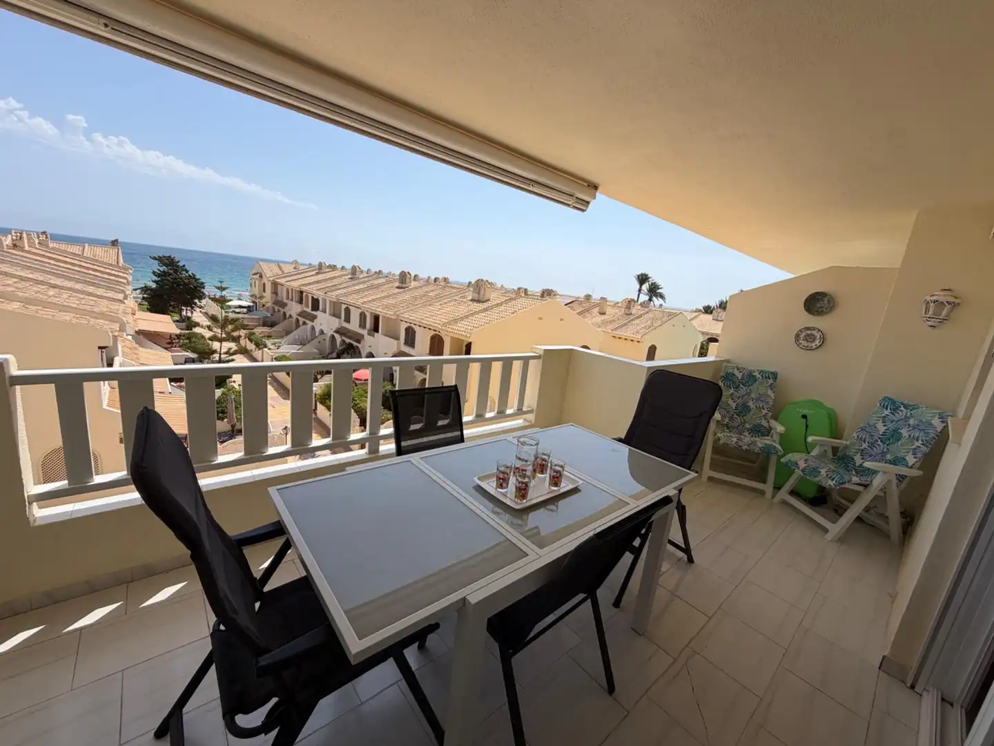 Terraza de Piso de alquiler en La Manga del Mar Menor