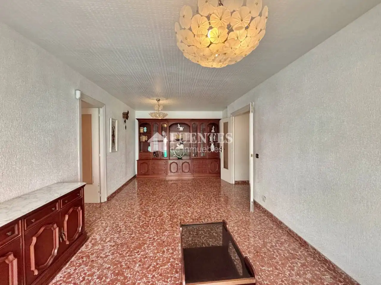 Sala de estar de Piso en venta en Alicante / Alacant con Terraza y Amueblado