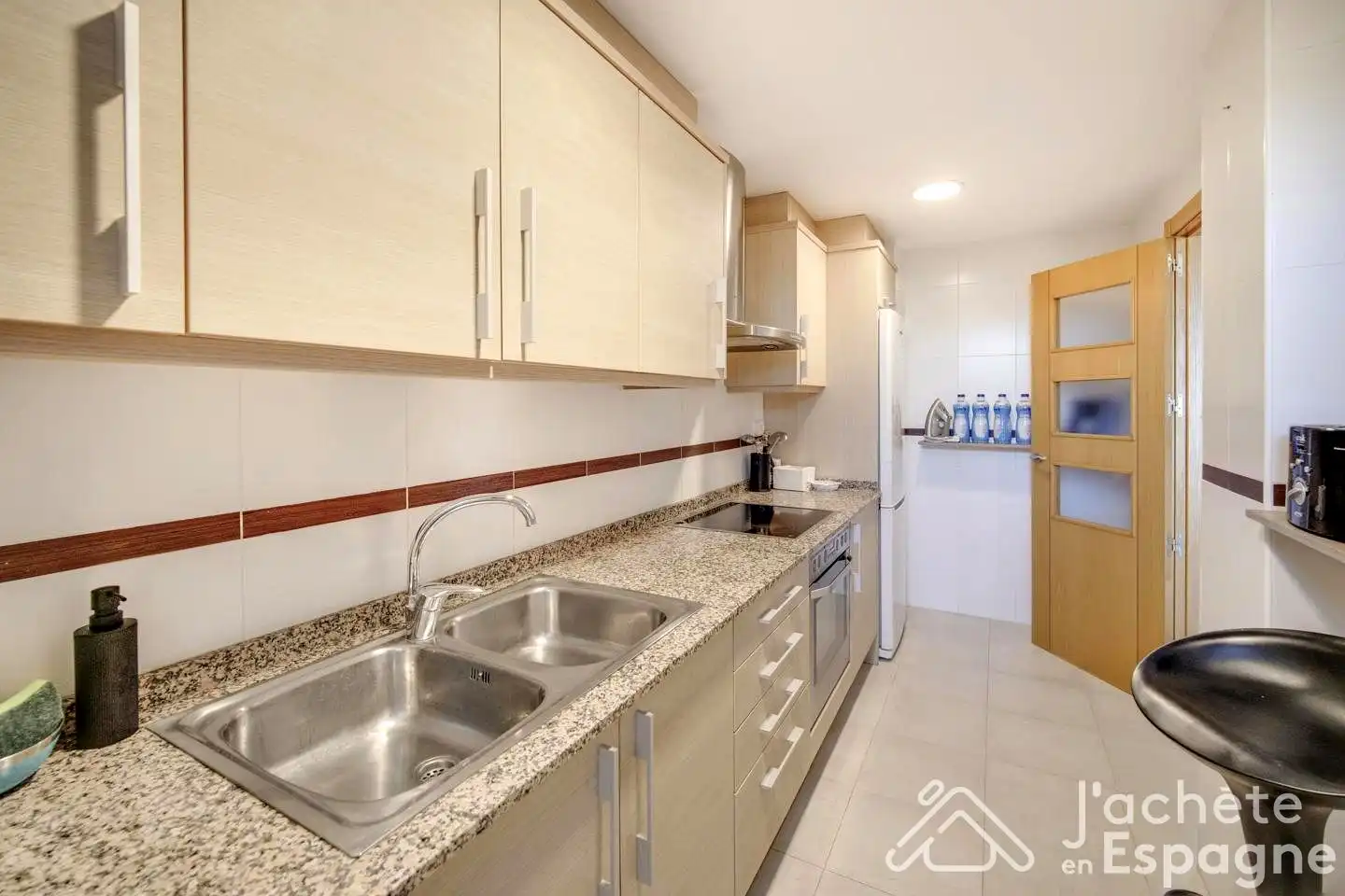 Cuina de Apartament en venda en San Jorge / Sant Jordi amb Aire condicionat, Terrassa i Traster