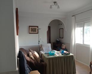 Living room of Flat for sale in  Sevilla Capital  with Air Conditioner, Heating and Furnished