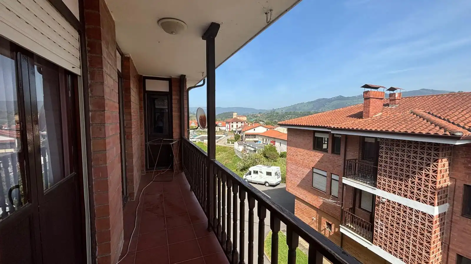 Terrasse von Wohnung zum Verkauf in Rasines mit Heizung, Möbliert und Ofen