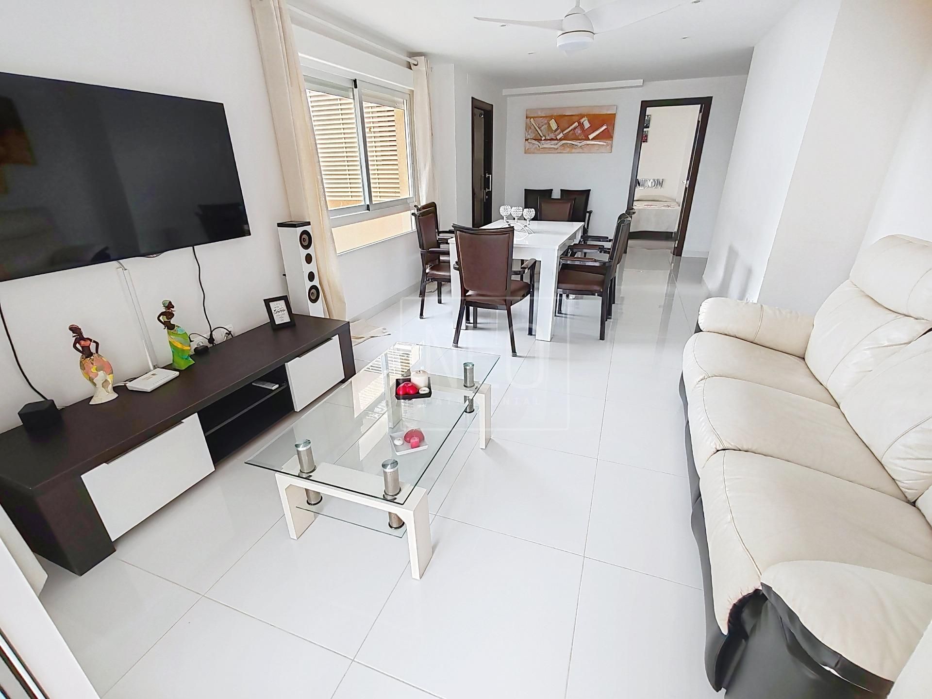 Sala de estar de Piso en venta en Gandia con Terraza y Balcón
