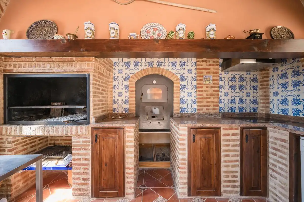 Cuina de Casa o xalet en venda en Elche / Elx amb Aire condicionat, Calefacció i Jardí privat