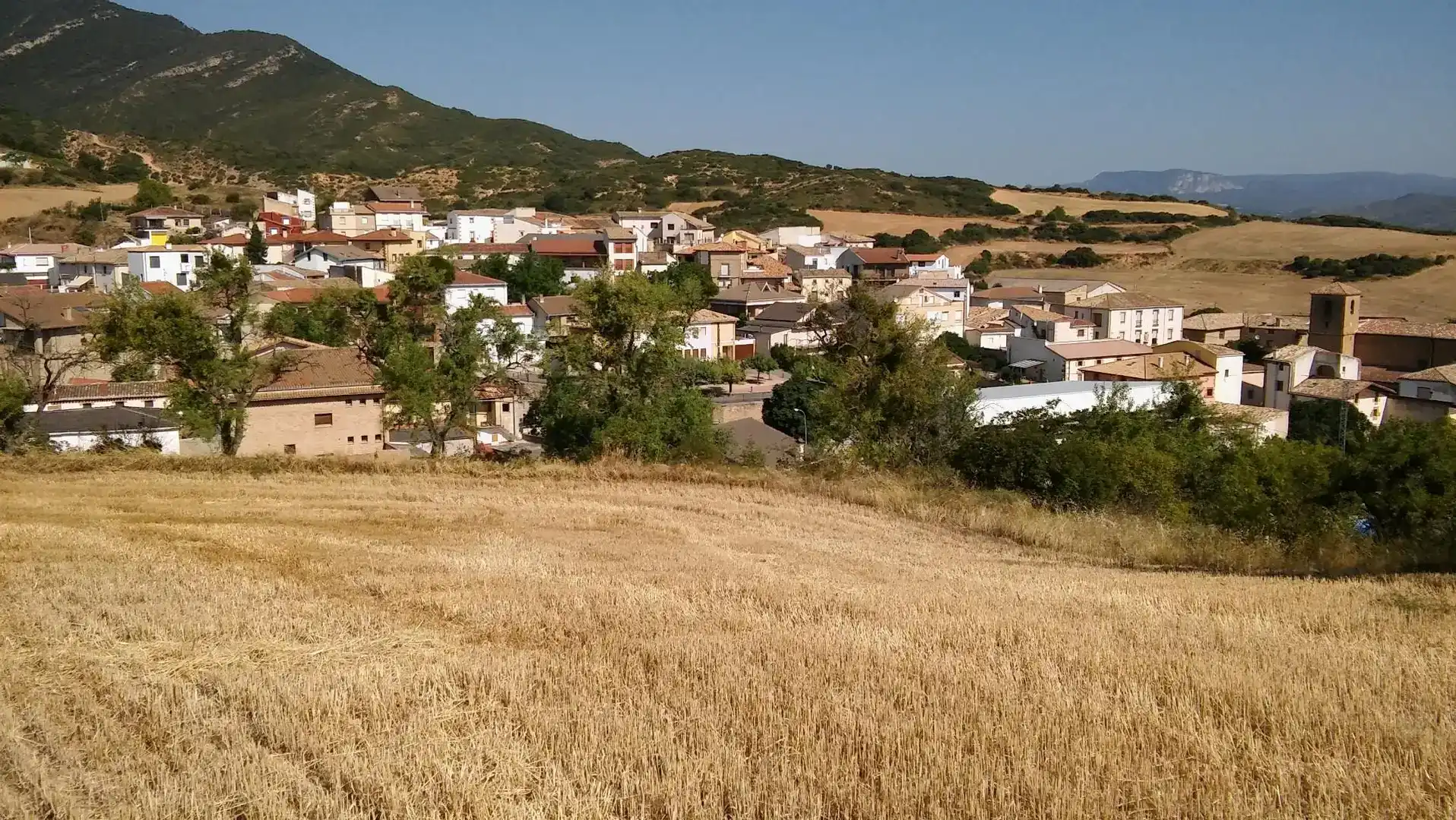 Vista exterior de Terreno en venta en Aberin, Navarra