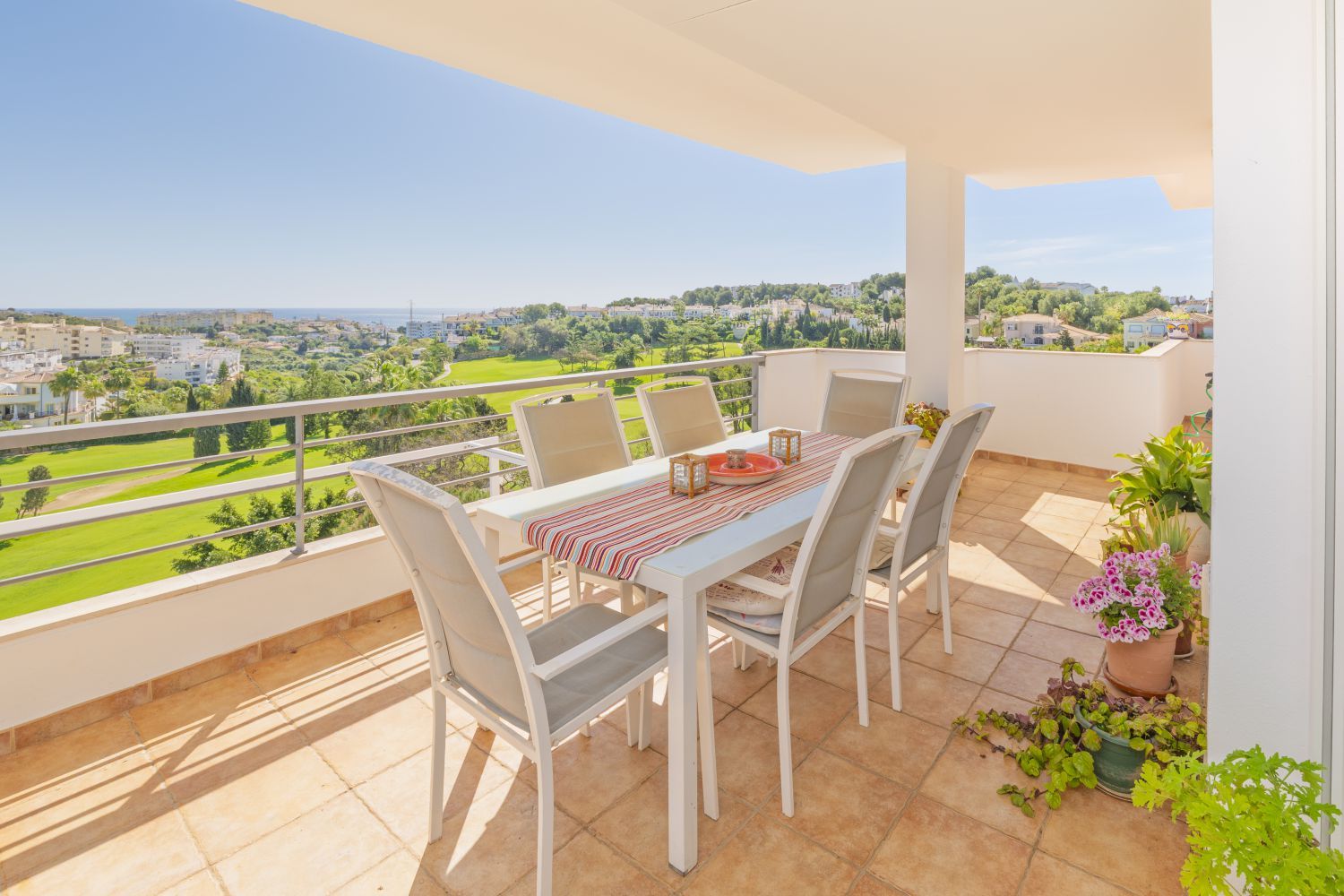 Terrace of Flat for sale in Mijas  with Air Conditioner, Heating and Terrace