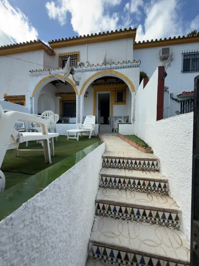 Terrassa de Casa adosada en venda en Benalmádena amb Aire condicionat, Terrassa i Moblat