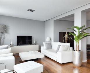 Living room of Attic to rent in  Valencia Capital  with Air Conditioner, Heating and Terrace