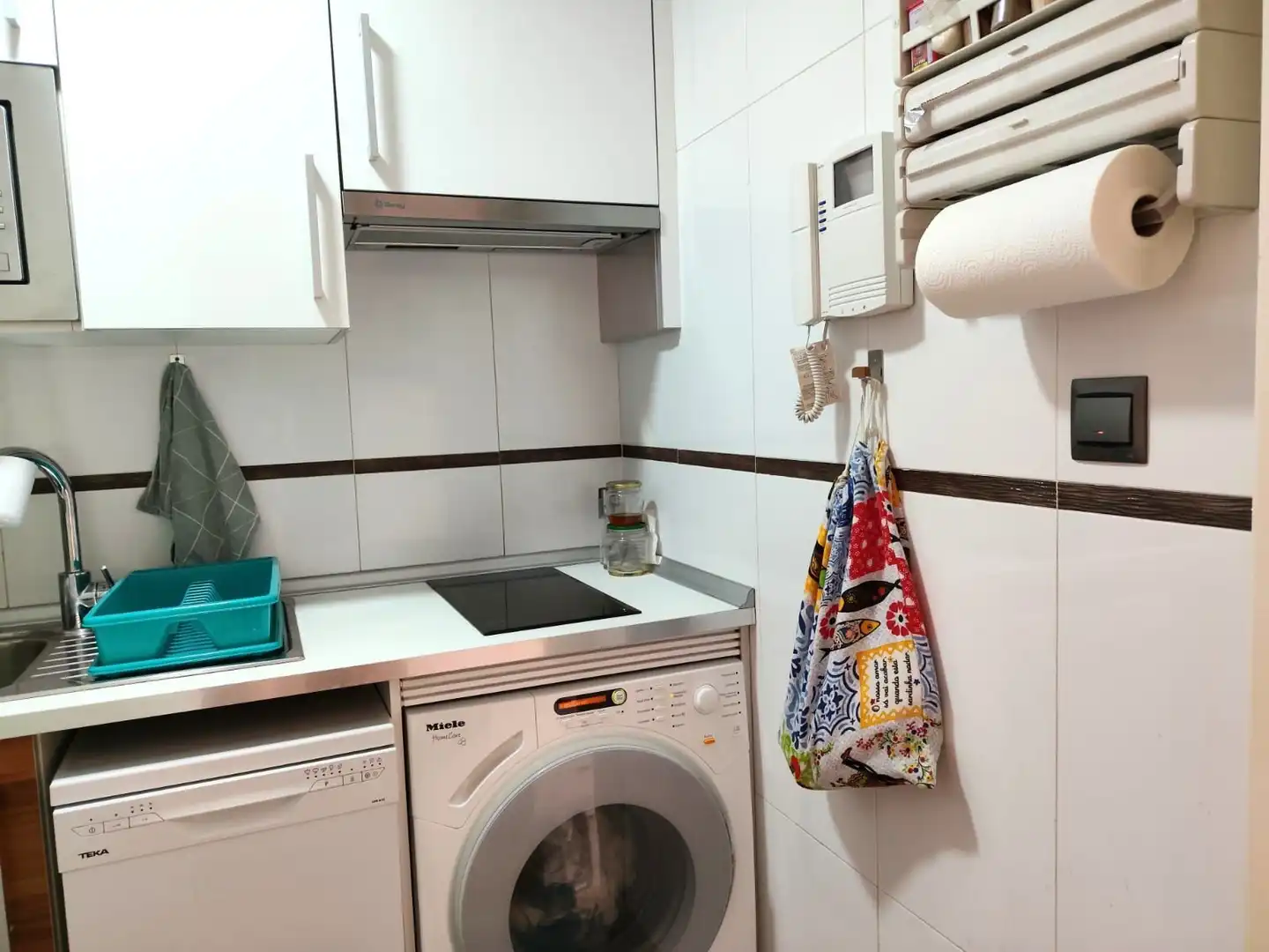 Küche von Wohnung zum Verkauf in Madrid mit Klimaanlage, Heizung und Abstellraum