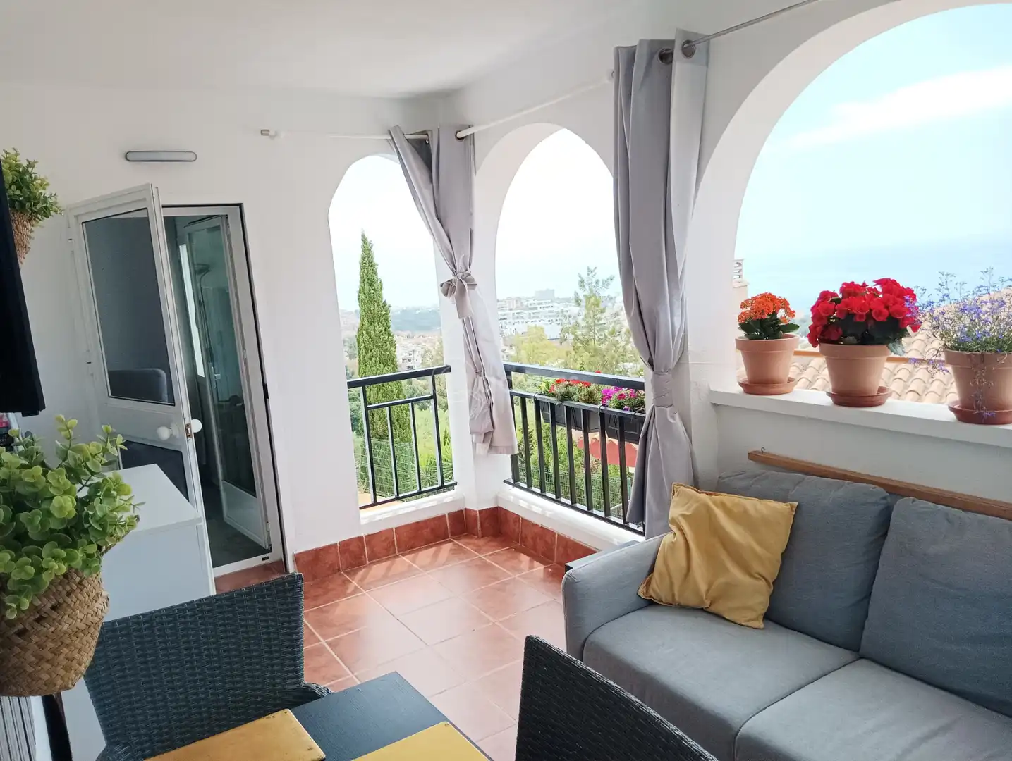 Terraza de Apartamento en venta en Benalmádena con Aire acondicionado, Calefacción y Terraza