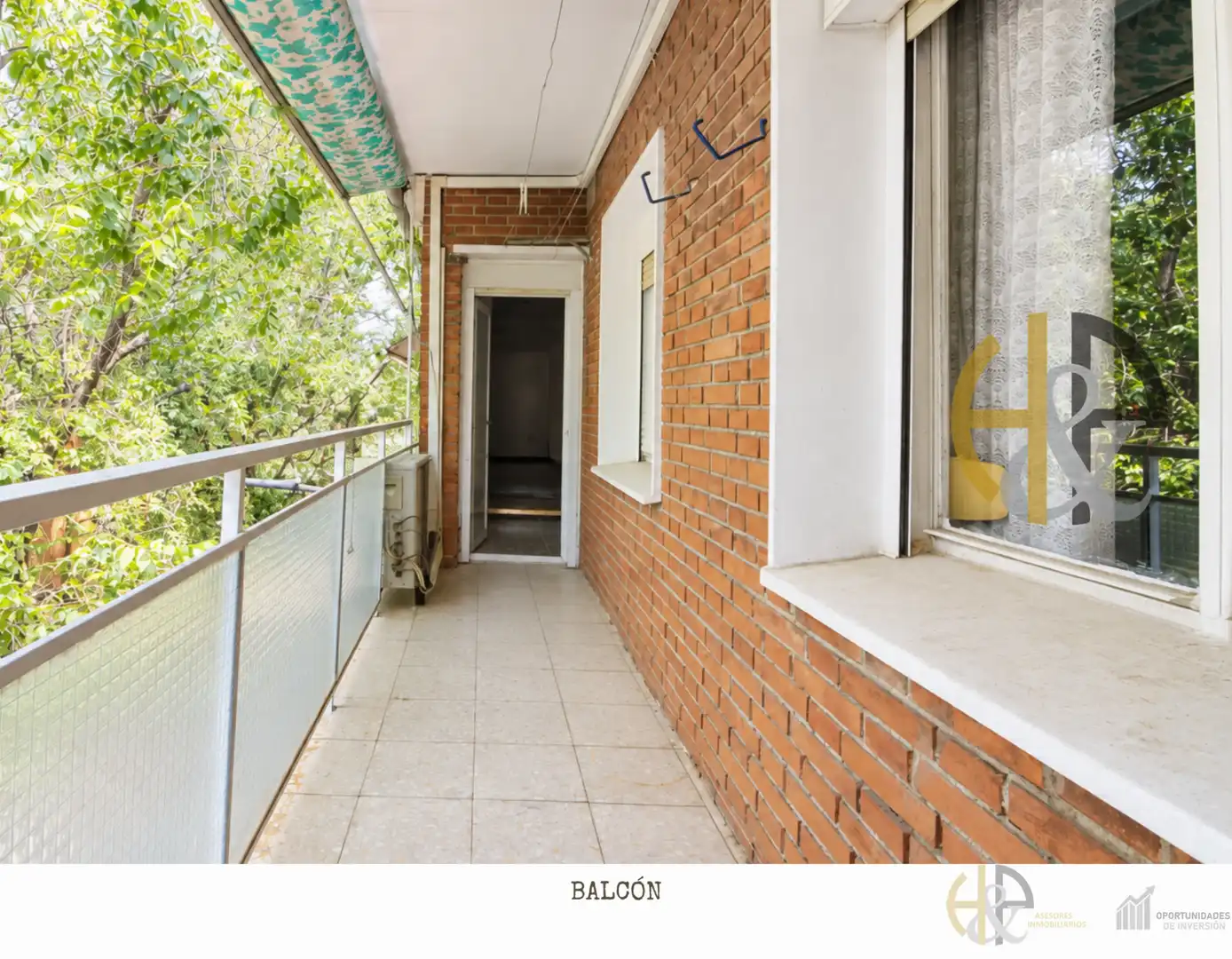 Balcony of Flat for sale in Alcalá de Henares