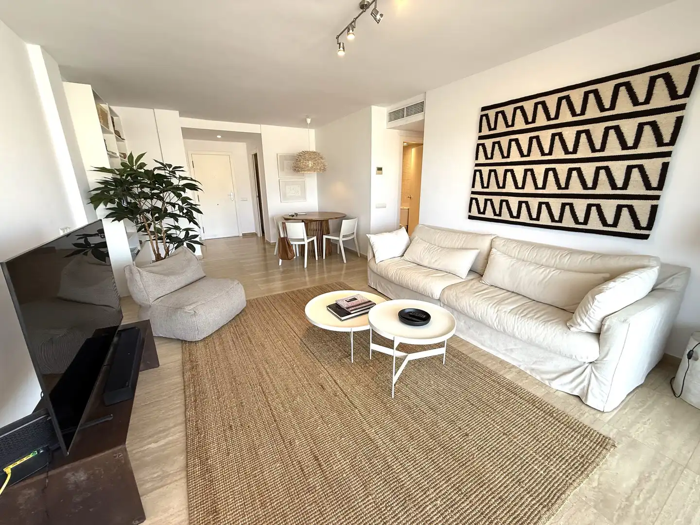 Living room of Apartments for sale in Eivissa  with Air Conditioner, Heating and Terrace