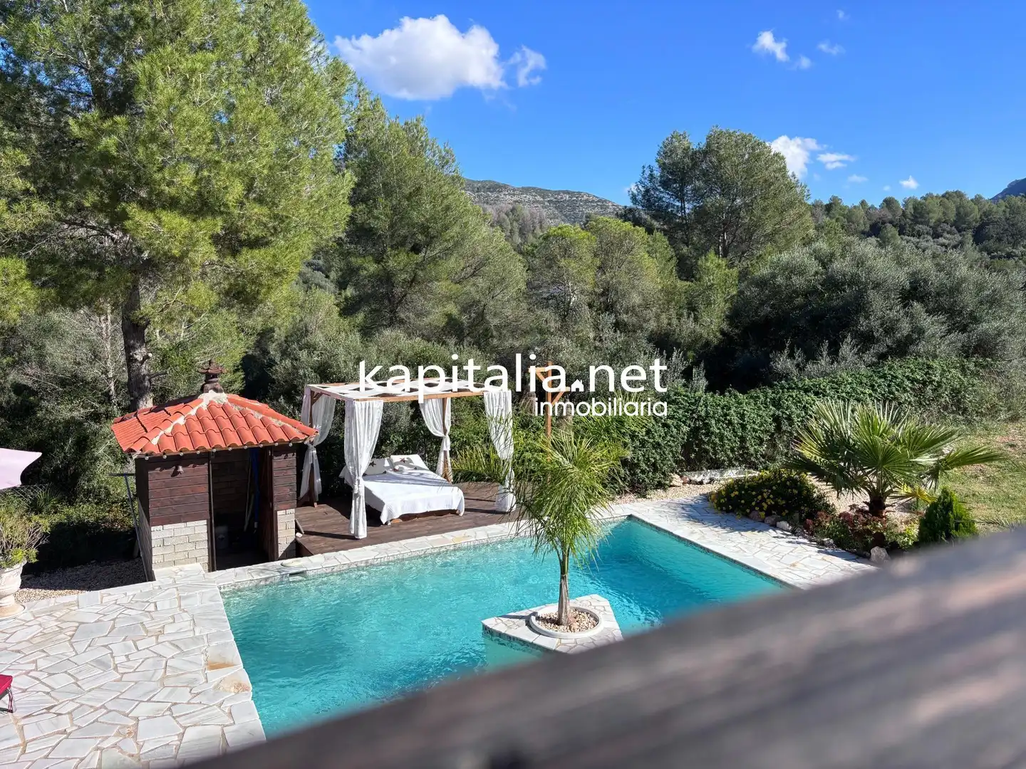 Garden of Houses for sale in Quatretonda  with Air Conditioner, Private garden and Terrace