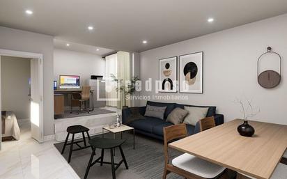 Living room of Flat for sale in  Madrid Capital  with Heating