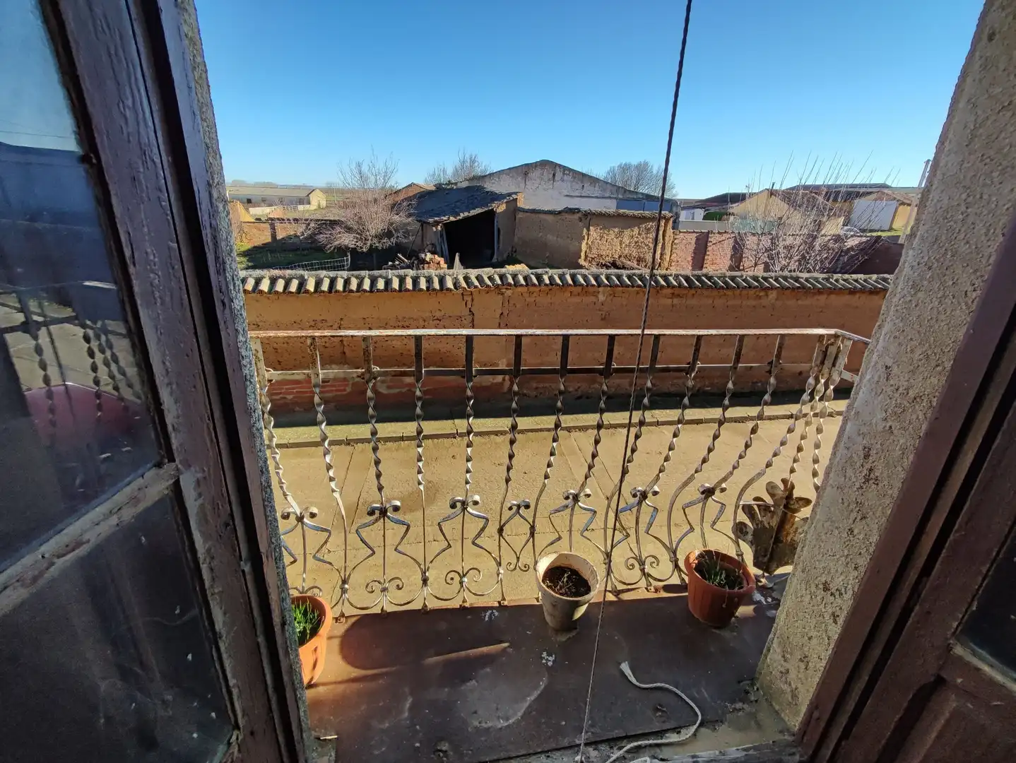 Terrassa de Finca rústica en venda en Osorno la Mayor amb Calefacció, Jardí privat i Terrassa