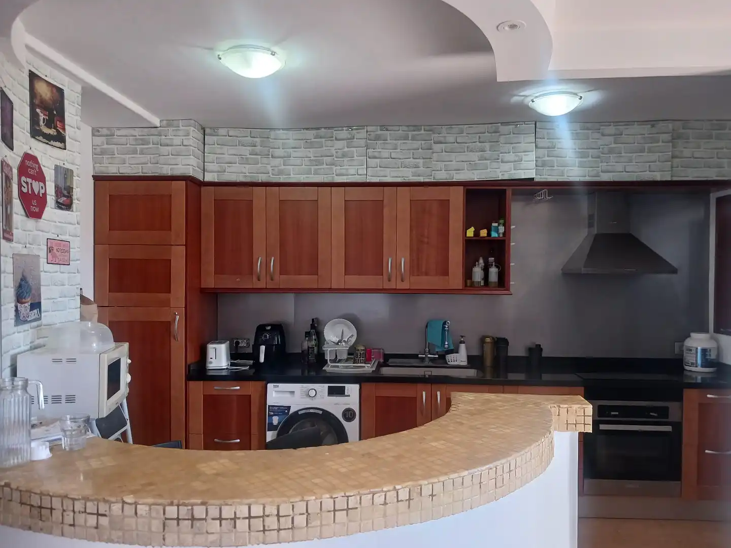 Cuina de Apartament en venda en San Miguel de Abona amb Terrassa, Piscina i Moblat