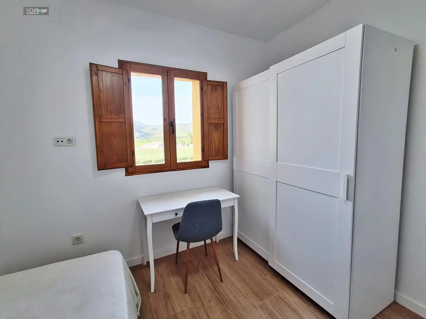 Schlafzimmer von Wohnung zur Miete in Málaga mit Klimaanlage, Heizung und Möbliert