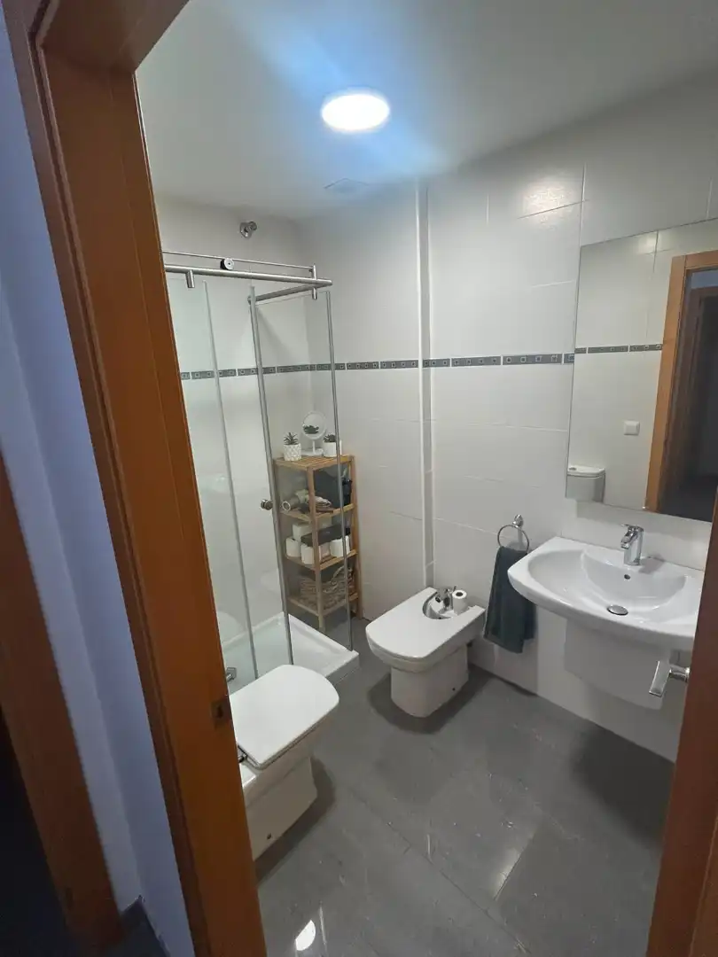 Bany de Dúplex en venda en La Pobla de Vallbona amb Aire condicionat, Calefacció i Terrassa