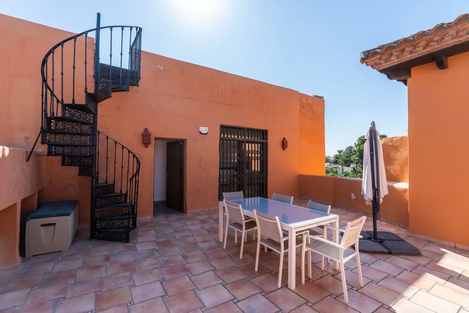 Terraza de Ático en venta en Estepona con Aire acondicionado, Terraza y Amueblado