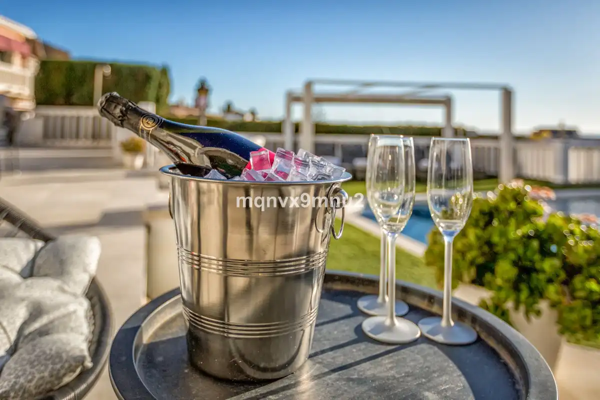Terraza de Casa o chalet en venta en Mijas con Aire acondicionado, Calefacción y Jardín privado
