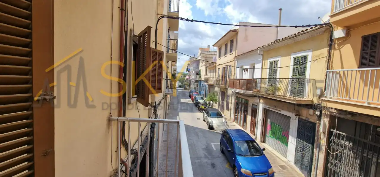 Vista exterior de Pis en venda en  Palma de Mallorca amb Aire condicionat, Terrassa i Moblat