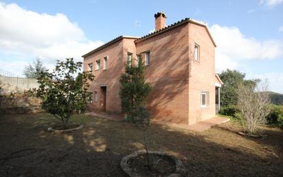 Exterior view of House or chalet for sale in La Roca del Vallès  with Heating, Private garden and Parquet flooring