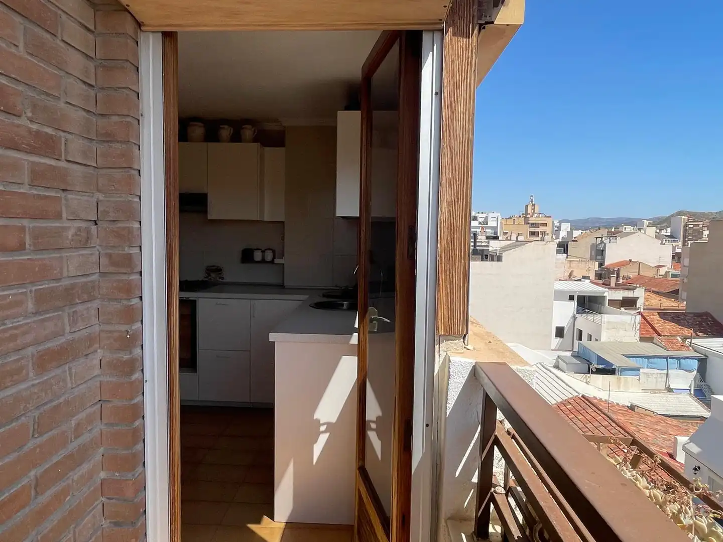 Cocina de Ático en venta en Elda con Aire acondicionado, Terraza y Balcón