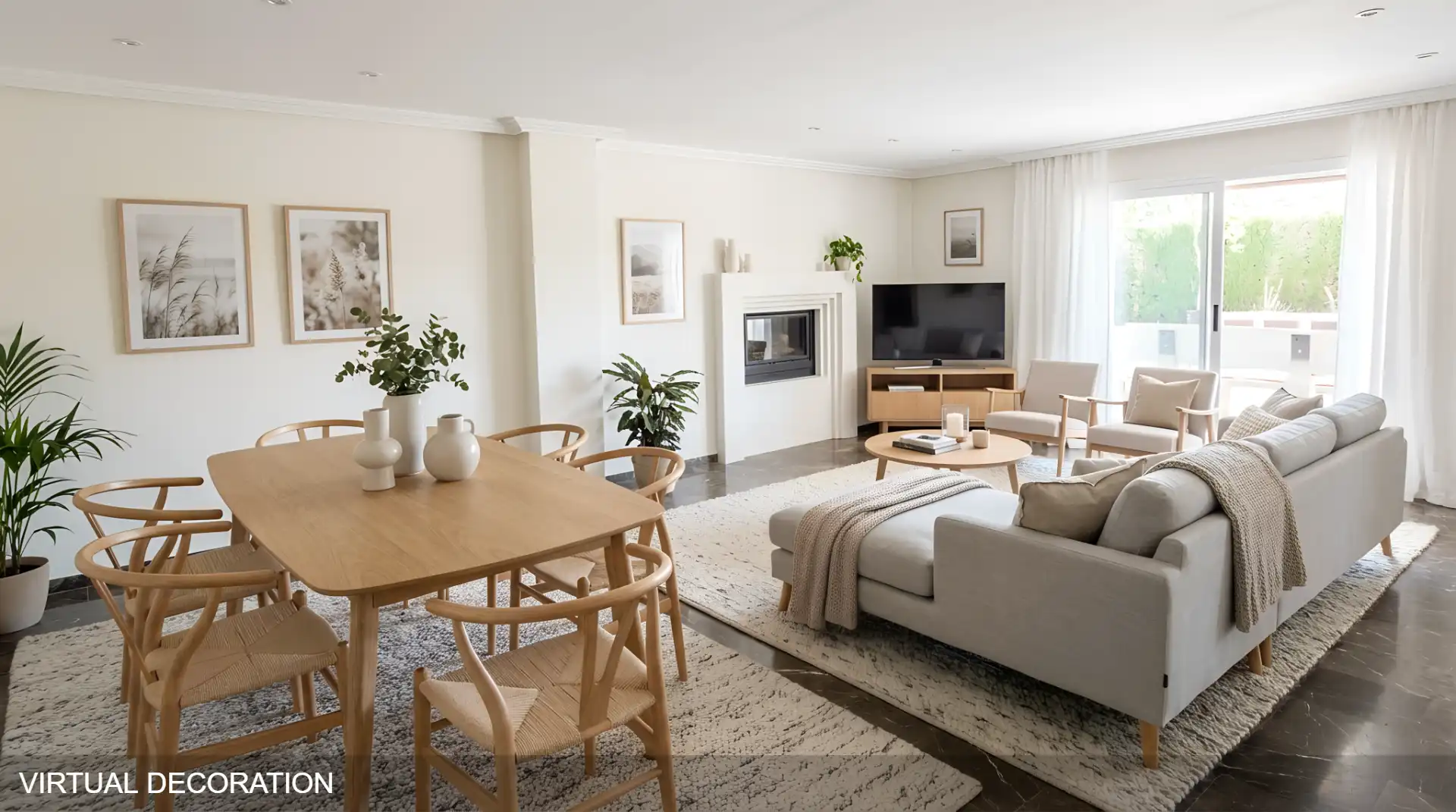Sala d'estar de Casa o xalet en venda en Benidorm amb Aire condicionat, Calefacció i Jardí privat