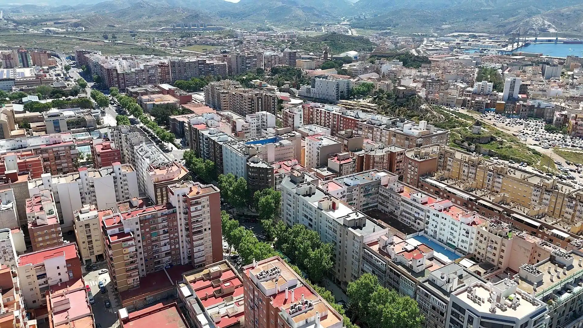 Vista exterior de Piso en venta en Cartagena