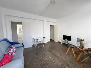 Living room of Flat for rent in Málaga  with Furnished