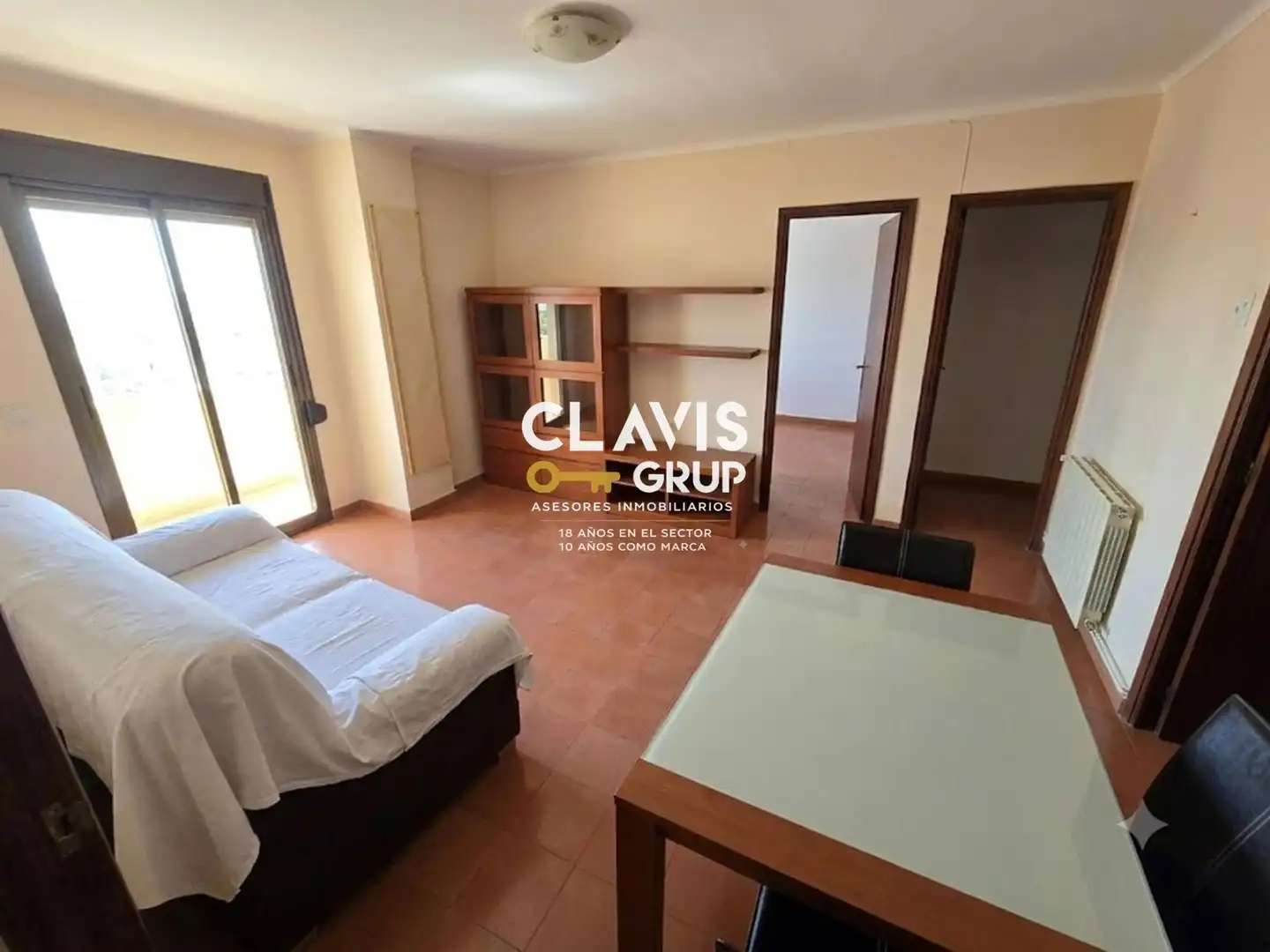 Living room of Flat for sale in Barcelona  with Heating, Terrace and Alarm