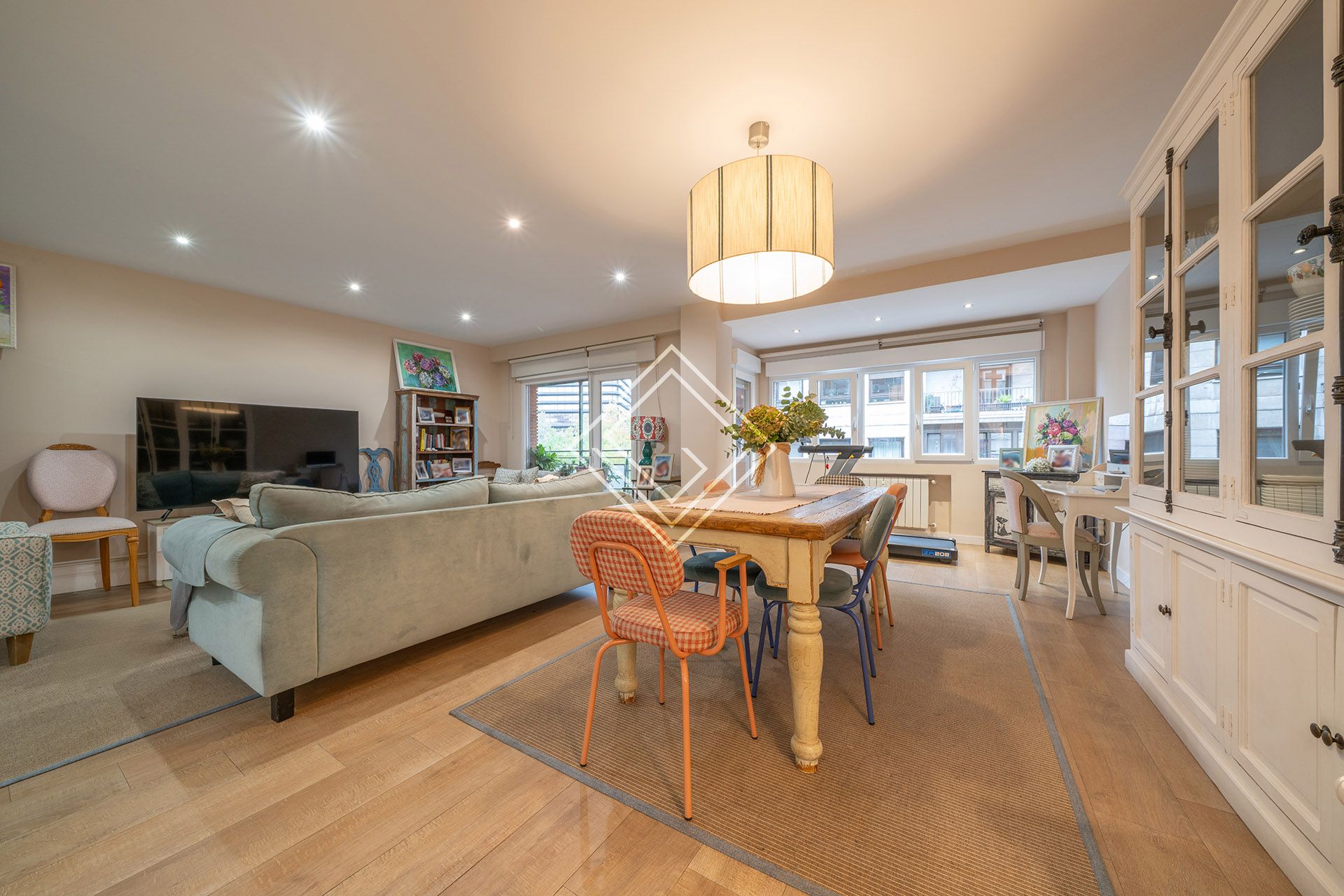 Exterior view of Flat for sale in  Madrid Capital  with Air Conditioner, Heating and Terrace