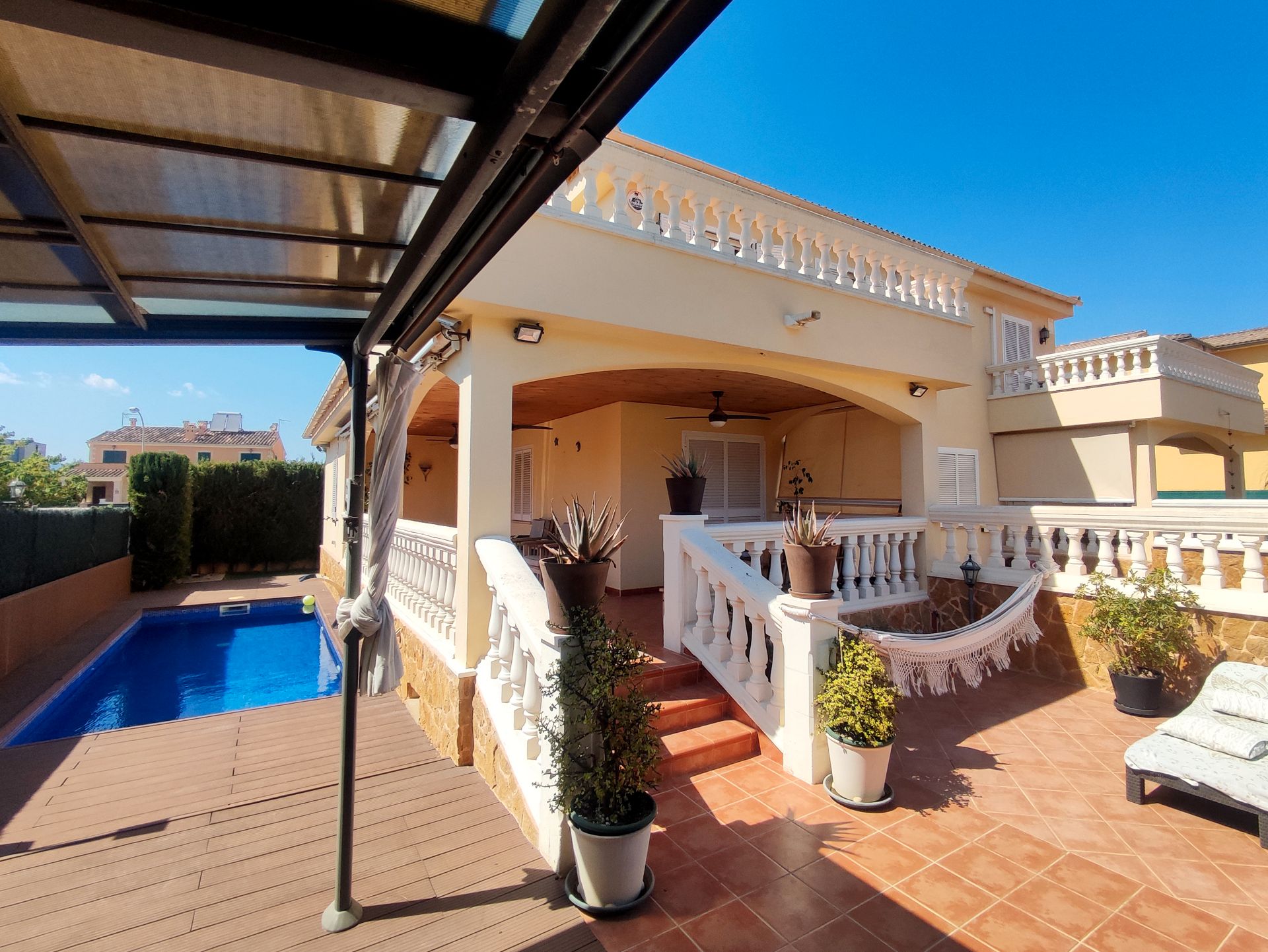 Terrassa de Casa adosada en venda en Marratxí amb Aire condicionat, Jardí privat i Terrassa