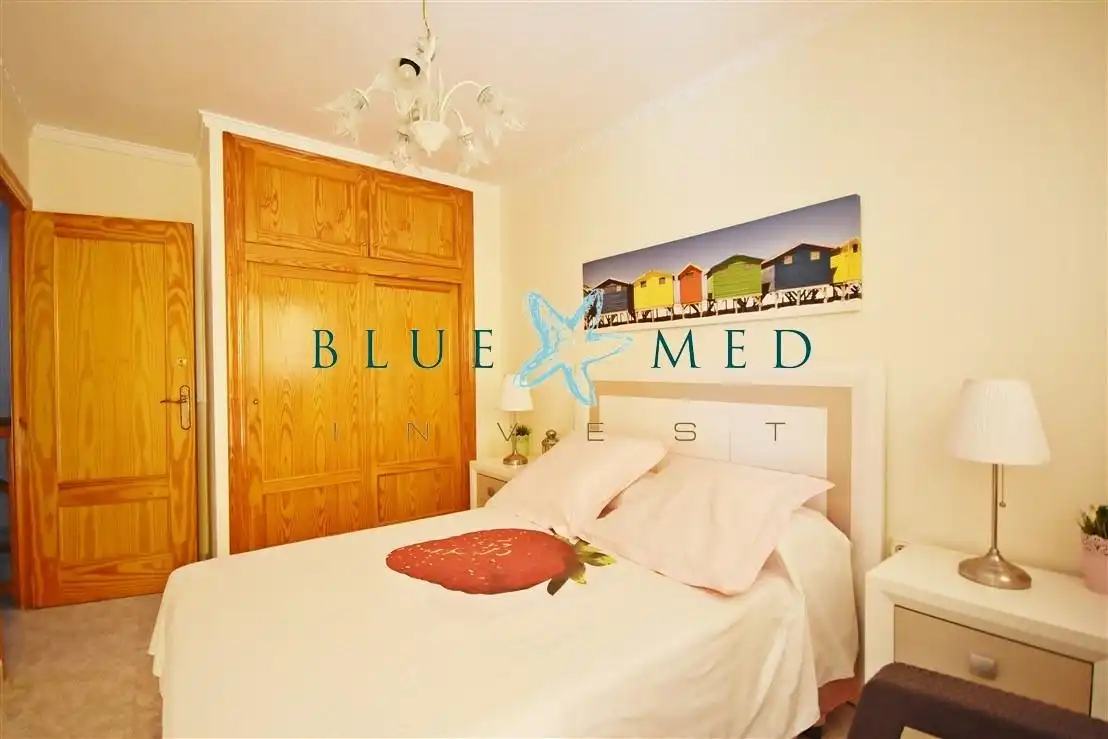 Schlafzimmer von Maisonette zum Verkauf in Mazarrón mit Terrasse, Abstellraum und Möbliert