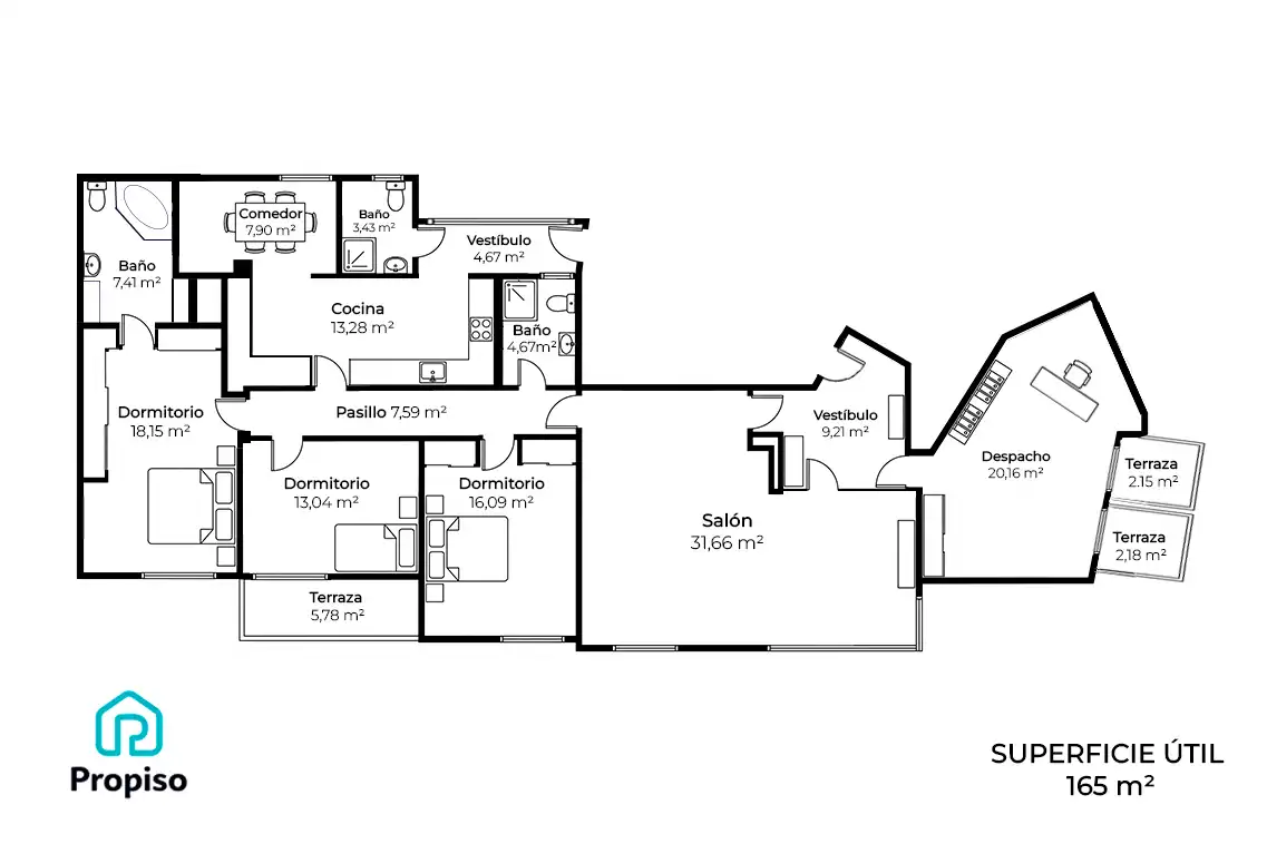 Wohnung mit Aufzug zum Verkauf in gran via 36, zaragoza, imagen 2