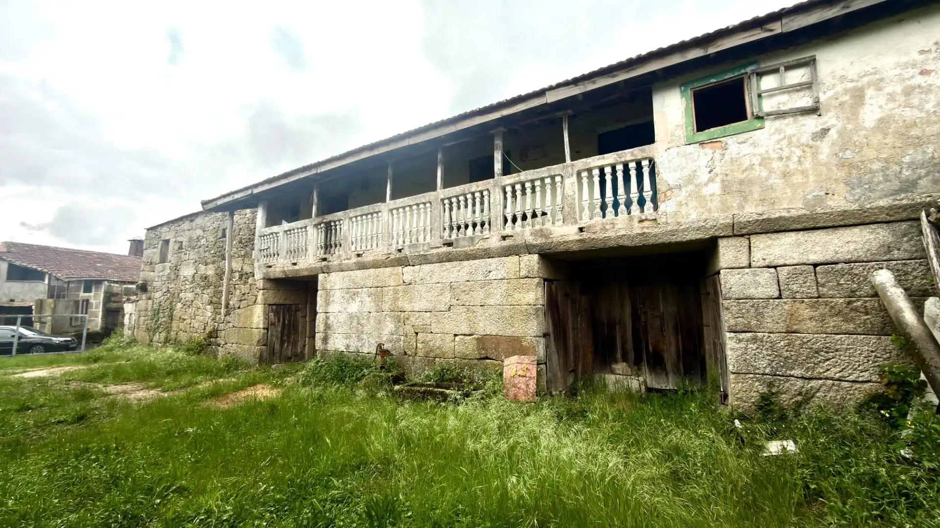 Vista exterior de Casa o chalet en venta en Baltar con Jardín privado y Balcón
