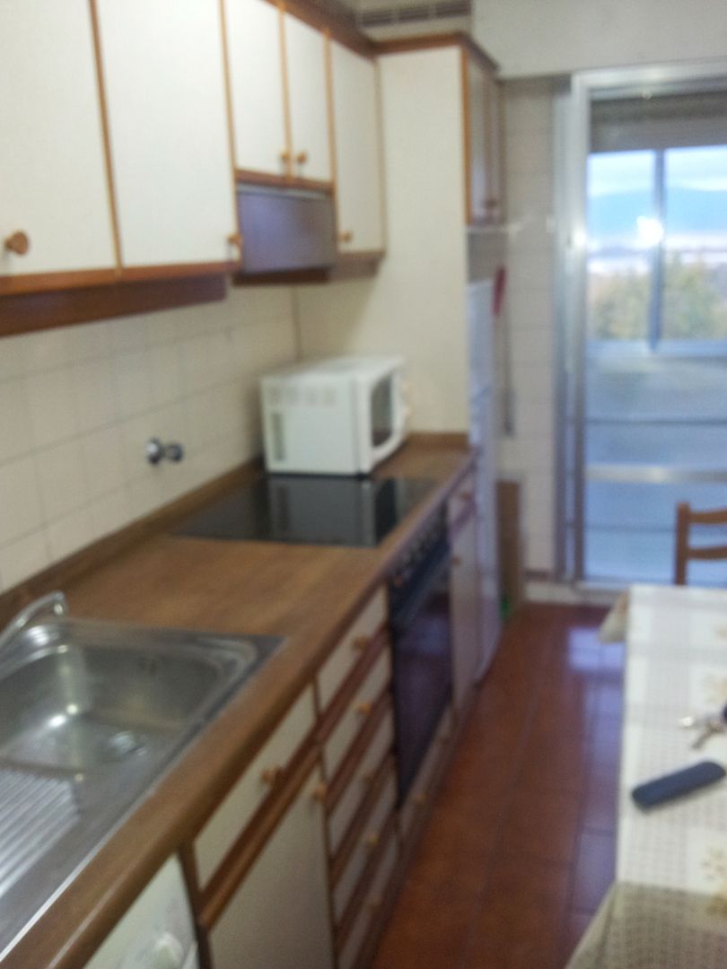 Kitchen of Flat for sale in  Pamplona / Iruña  with Heating, Parquet flooring and Furnished