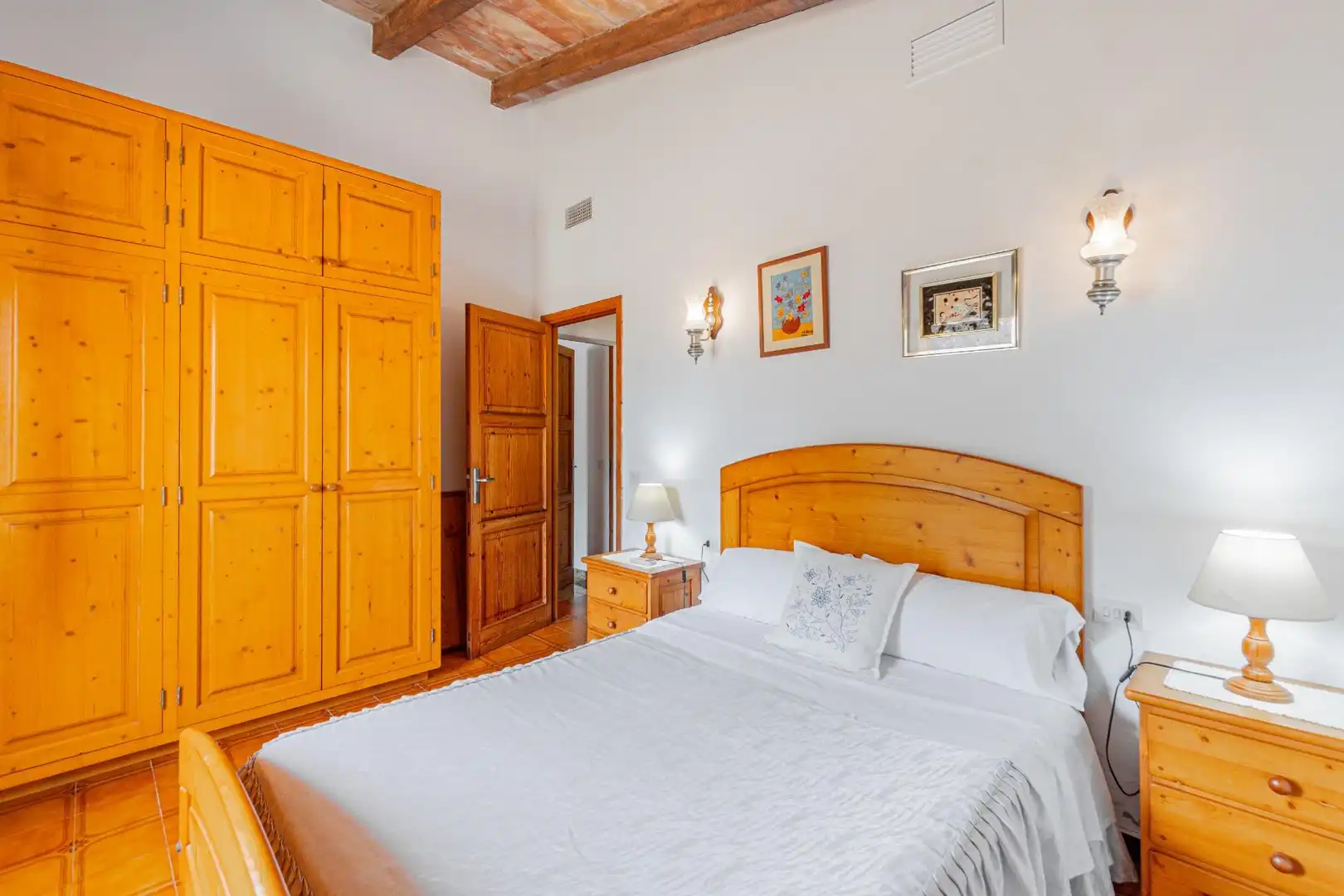 Dormitori de Casa o xalet en venda en Pollença amb Aire condicionat, Jardí privat i Terrassa