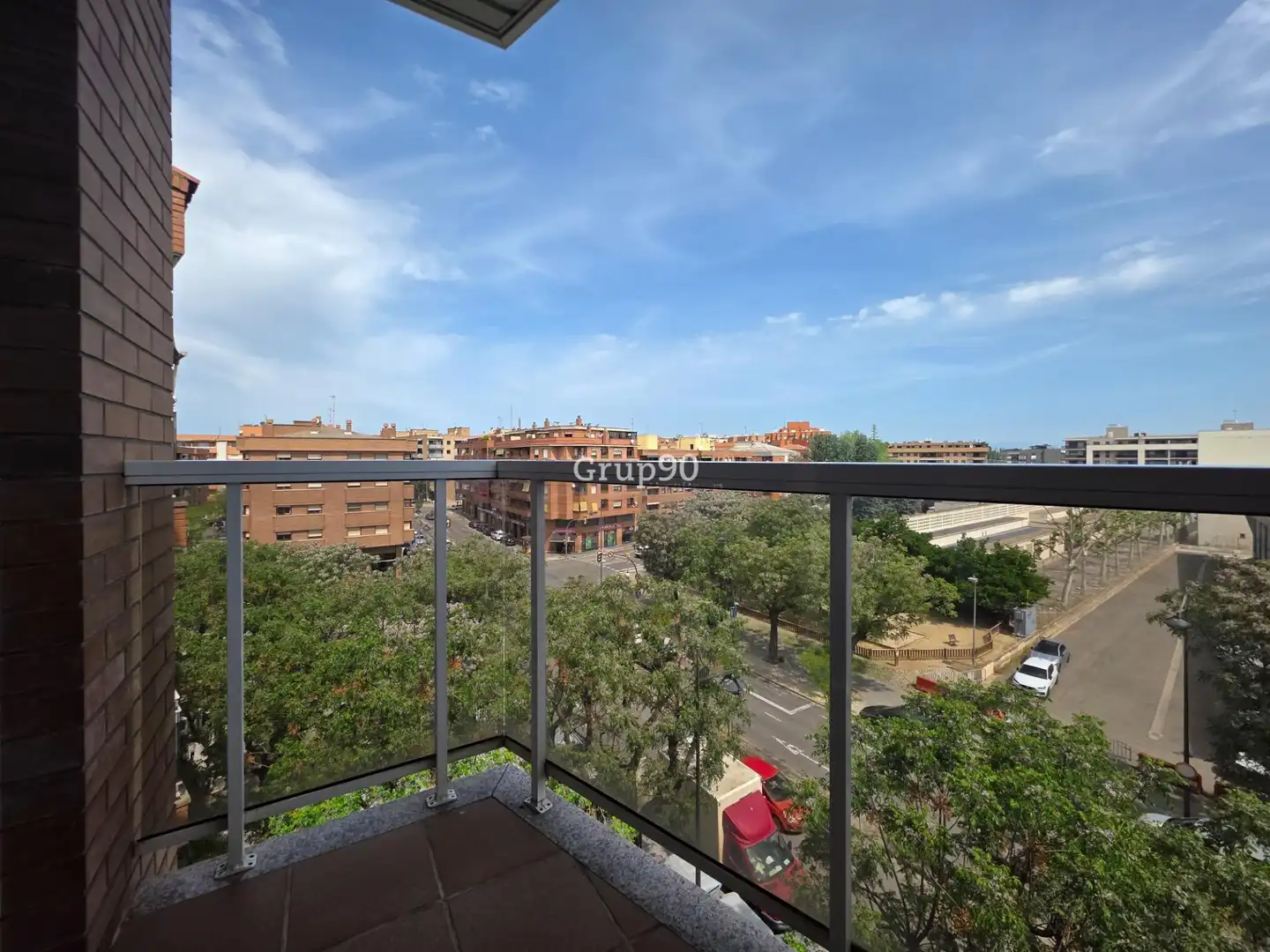 Vista exterior de Àtic en venda en Lleida amb Aire condicionat, Calefacció i Terrassa