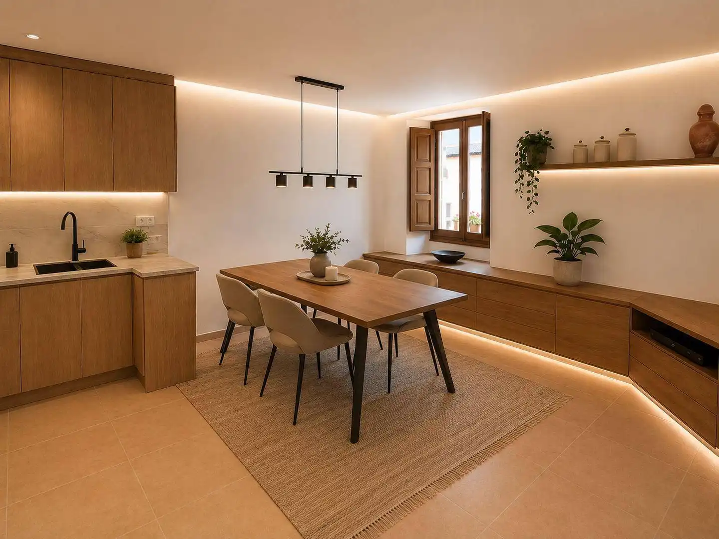 Comedor de Casa adosada en venta en Argentona con Aire acondicionado, Calefacción y Terraza