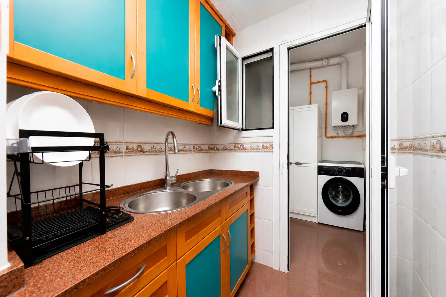 Cuina de Pis en venda en Barcelona amb Aire condicionat, Parquet i Balcó