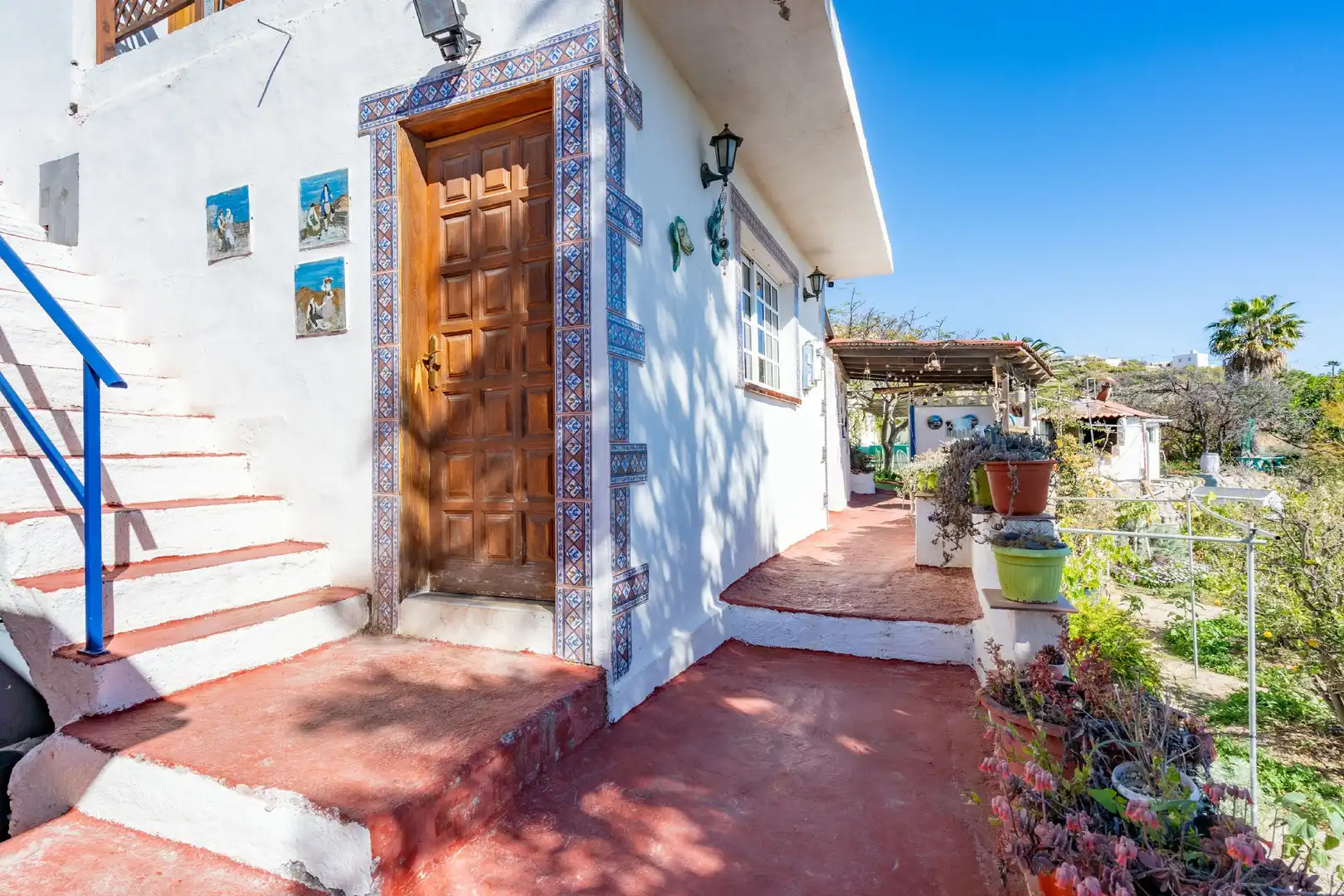 Vista exterior de Finca rústica en venda en Güímar amb Jardí privat, Terrassa i Moblat