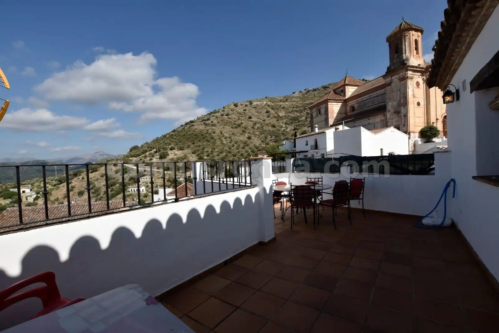 Vista exterior de Casa o chalet en venta en Alpandeire con Calefacción, Terraza y Piscina