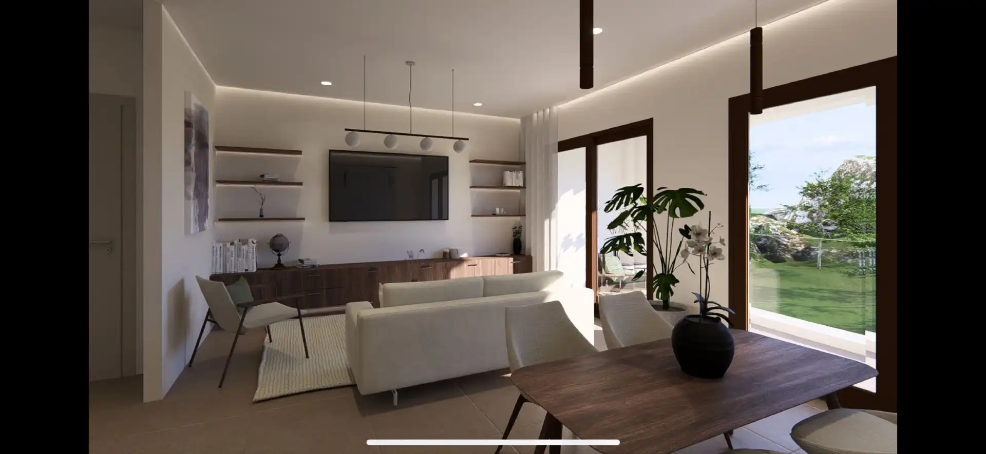 Living room of Flat for sale in Orihuela  with Air Conditioner