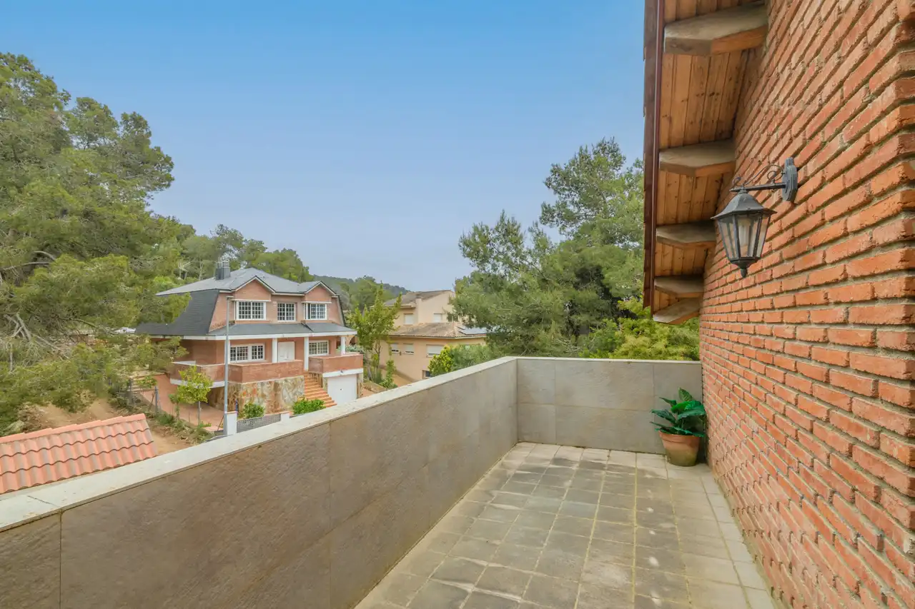 Terraza de Casa o chalet de alquiler en Begues con Aire acondicionado, Calefacción y Jardín privado