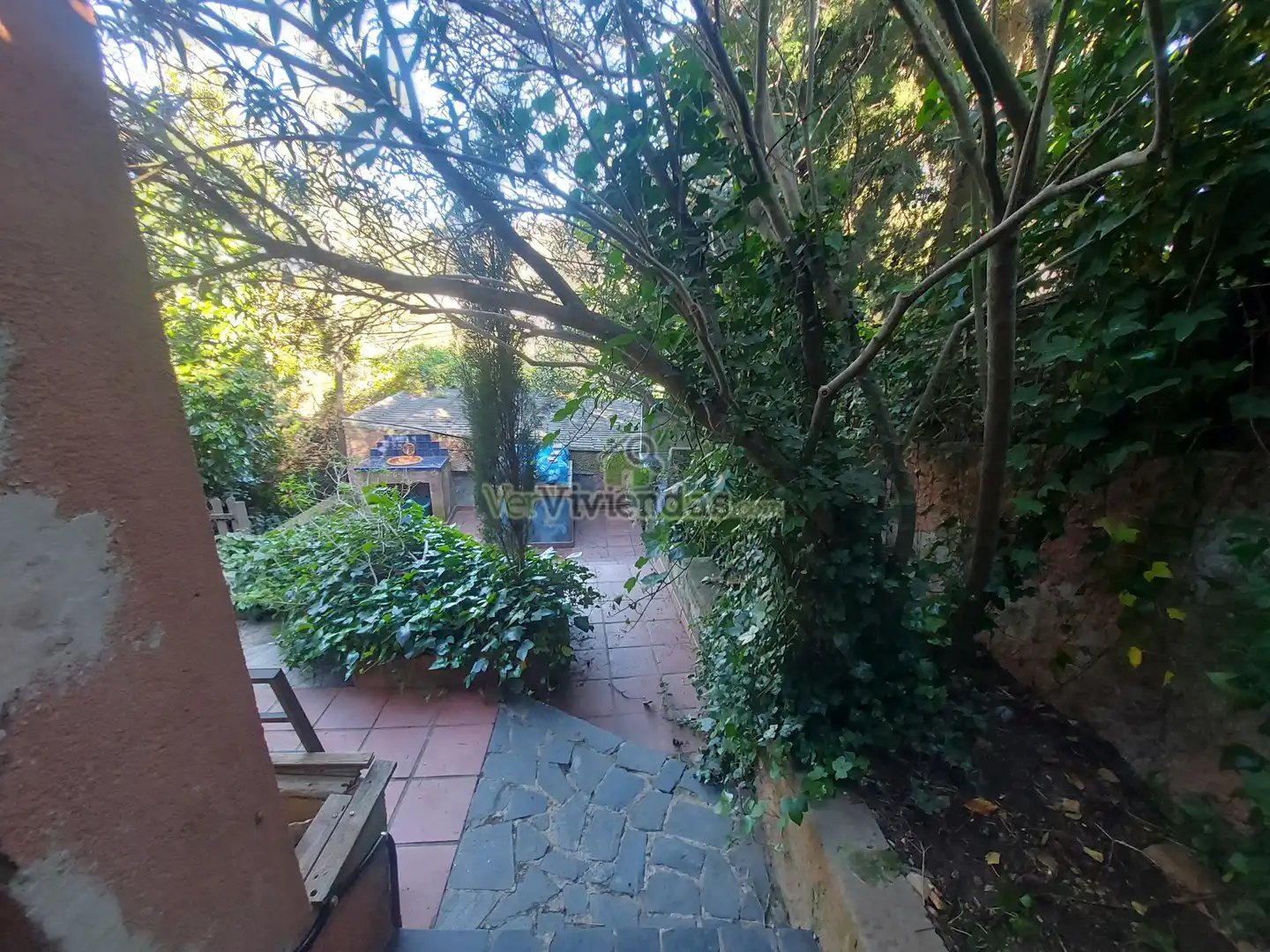 Jardín de Casa o chalet en venta en Vallirana con Calefacción, Jardín privado y Terraza
