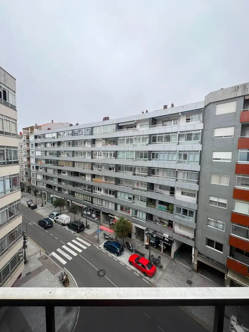 Exterior view of Flat for rent in Vigo   with Furnished and Balcony