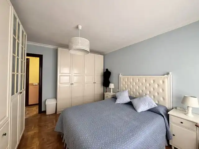 Schlafzimmer von Wohnung zum Verkauf in Gijón  mit Heizung, Parkett und Terrasse