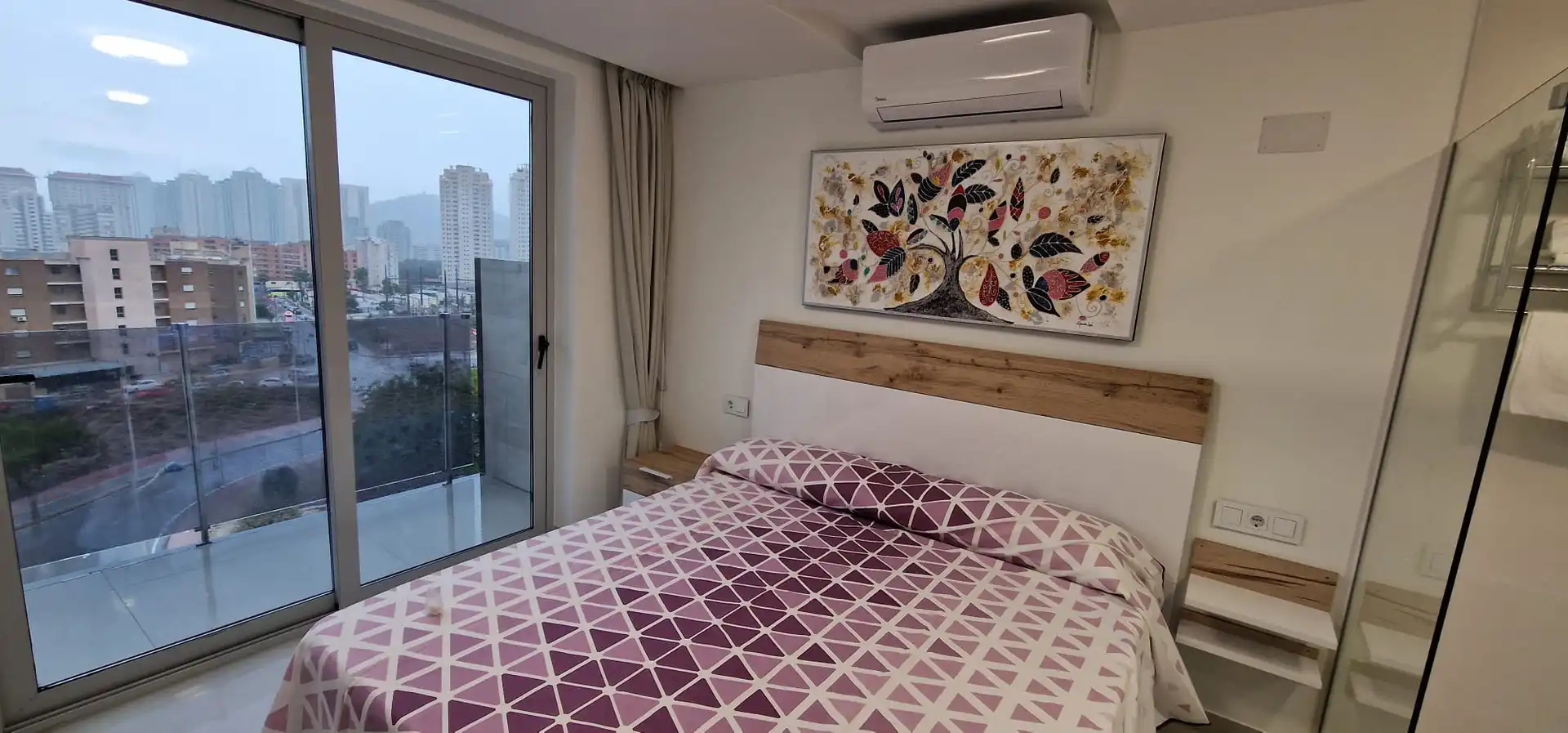 Dormitori de Apartament en venda en Finestrat amb Aire condicionat, Calefacció i Jardí privat