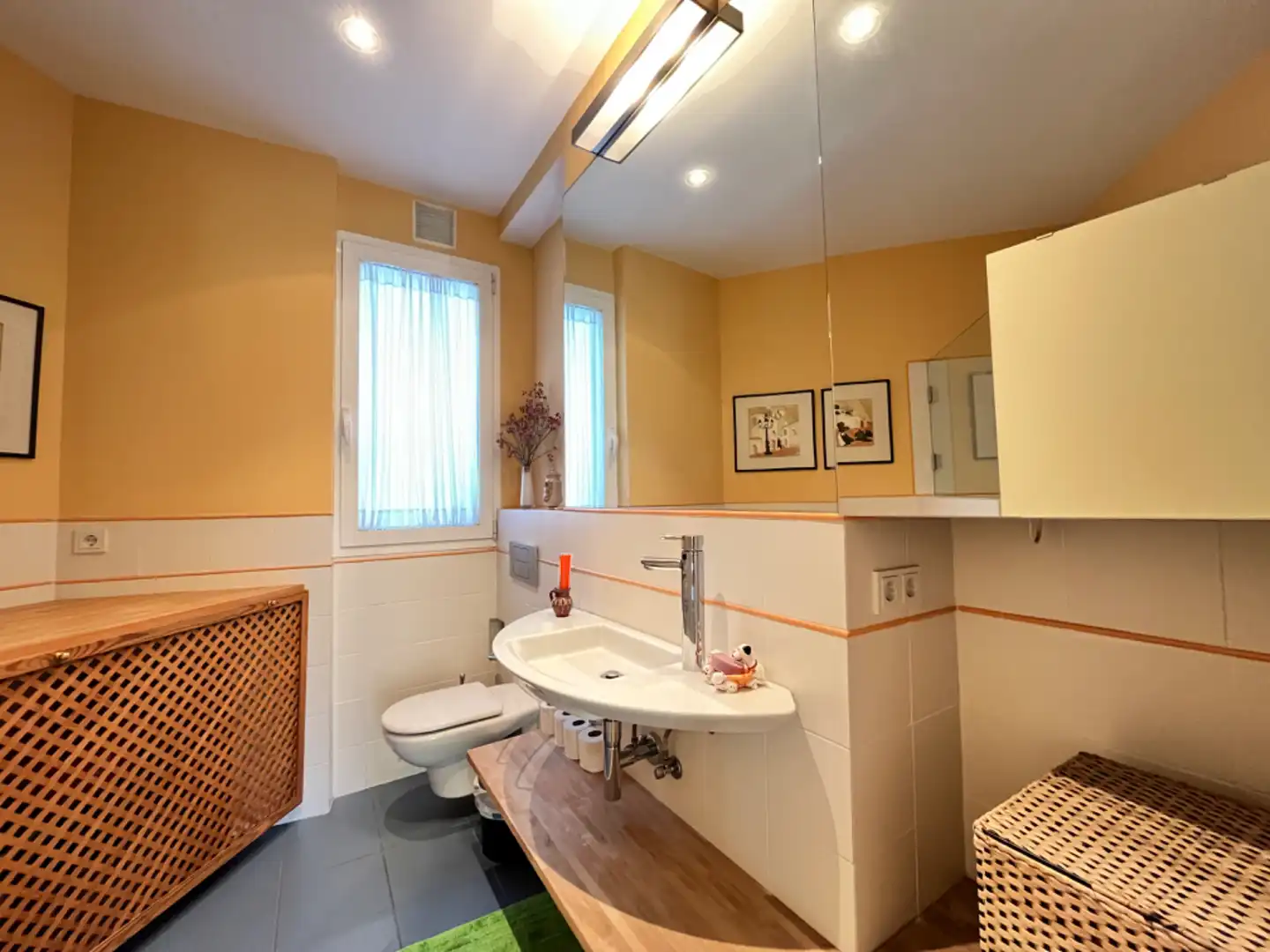 Badezimmer von Wohnung zum Verkauf in Madrid mit Terrasse, Möbliert und Ofen
